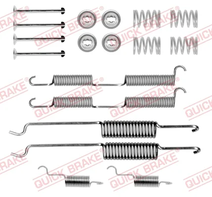 Sada příslušenství, brzdové čelisti QUICK BRAKE 105-0727