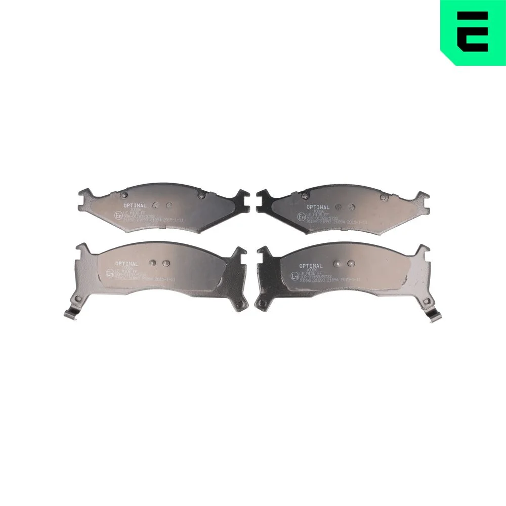 Sada brzdových destiček, kotoučová brzda OPTIMAL BP-10086