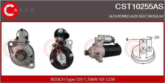 Startér CASCO CST10255AS