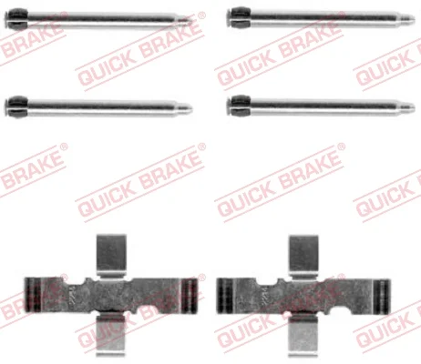 Sada prislusenstvi, oblozeni kotoucove brzdy QUICK BRAKE 109-1101 Sada prislusenstvi, oblozeni kotoucove brzdy QUICK BRAKE 109-1101