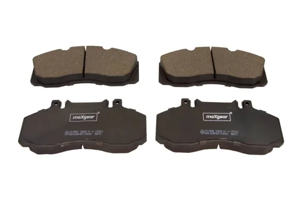 Sada brzdových destiček, kotoučová brzda MAXGEAR 19-0895