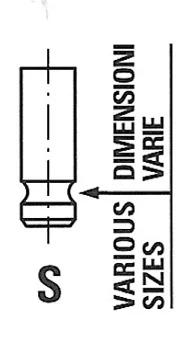 Sací ventil FRECCIA R6568/SNT – OE 22211-02200
