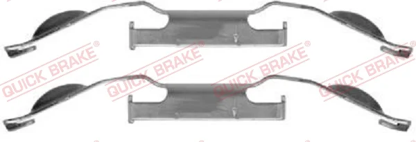 Sada prislusenstvi, oblozeni kotoucove brzdy QUICK BRAKE 109-1221 Sada prislusenstvi, oblozeni kotoucove brzdy QUICK BRAKE 109-1221