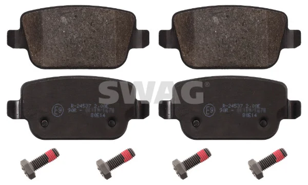 Sada brzdových destiček, kotoučová brzda SWAG 50916642 Sada brzdových destiček, kotoučová brzda SWAG 50916642