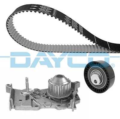 Vodní pumpa + sada ozubeného řemene DAYCO KTBWP7941 – OE 119A08413R Vodní pumpa + sada ozubeného řemene DAYCO KTBWP7941 – OE 119A08413R