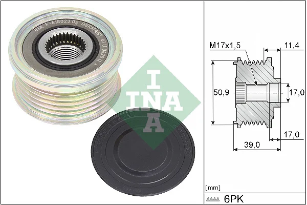 Předstihová spojka Schaeffler INA 535035810 Předstihová spojka Schaeffler INA 535035810
