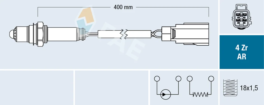Lambda sonda FAE 75630