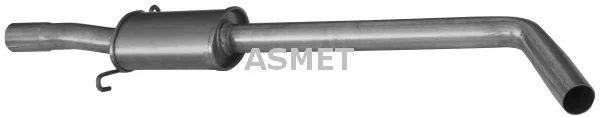 Stredni tlumic vyfuku ASMET 10.049 Stredni tlumic vyfuku ASMET 10.049