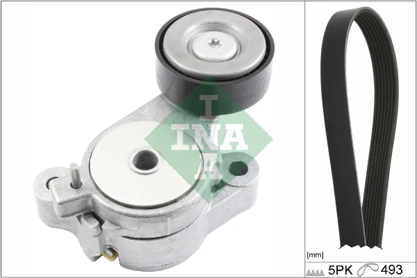 Sada žebrovaných klínových řemenů Schaeffler INA 529034010