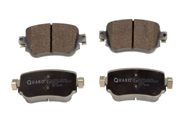 Sada brzdových destiček, kotoučová brzda QUARO QP0399 Sada brzdových destiček, kotoučová brzda QUARO QP0399