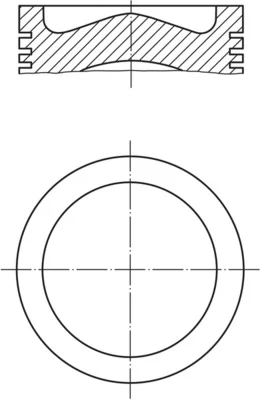Píst MAHLE 039PI00125000