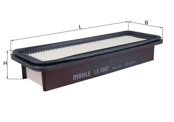 Vzduchový filtr MAHLE LX3887