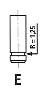 Sací ventil FRECCIA R3447/S