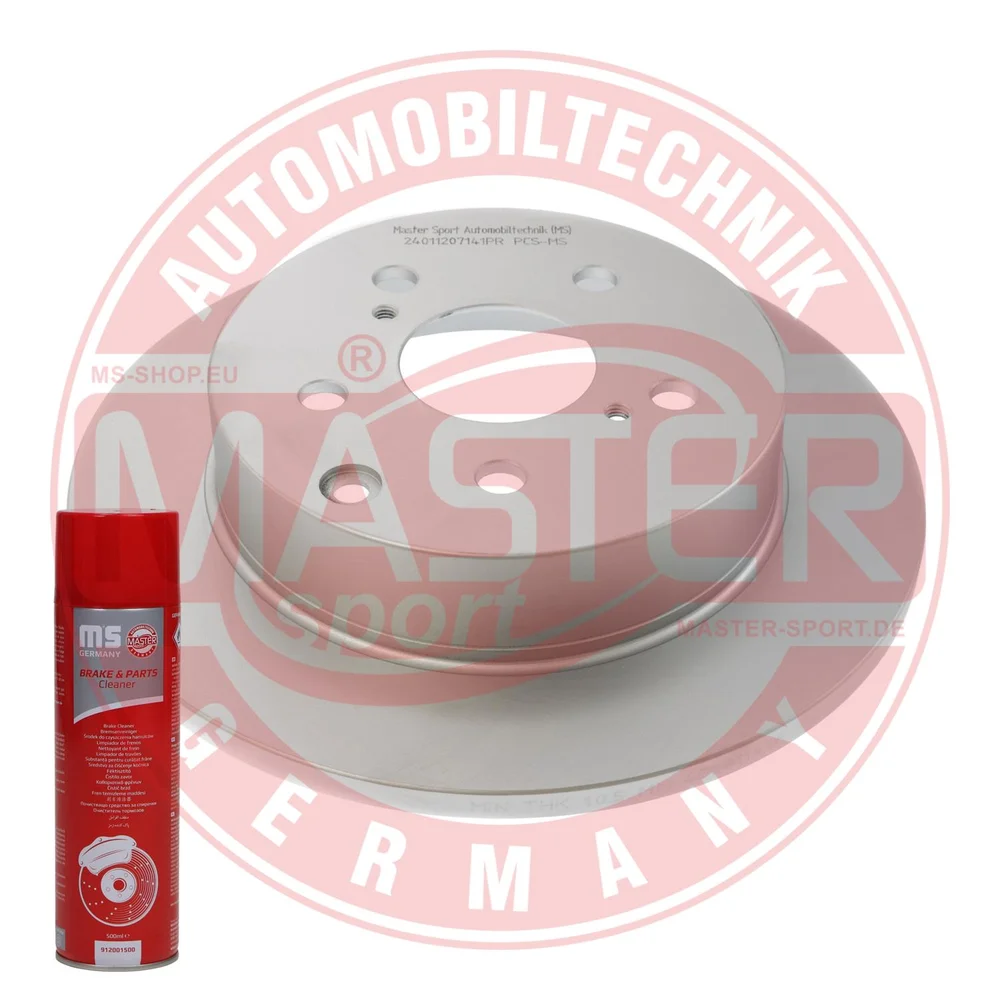 Brzdový kotouč MASTER-SPORT GERMANY 24011207141PR-PCS-MSP