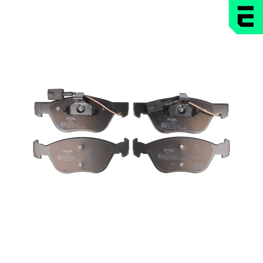 Sada brzdových destiček, kotoučová brzda OPTIMAL BP-10318