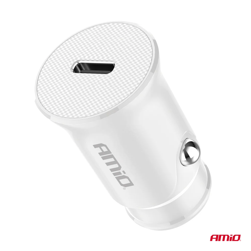 Nabíječka do auta USB-C 20W 12/24V AMiO-03876 - Obrázek 3