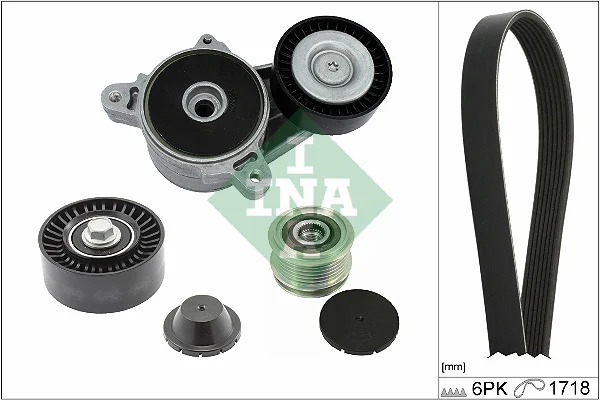 Sada žebrovaných klínových řemenů Schaeffler INA 529051520 Sada žebrovaných klínových řemenů Schaeffler INA 529051520