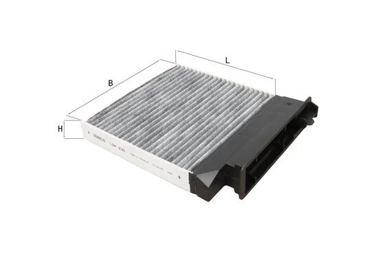 Filtr, vzduch v interiéru KNECHT LAK230