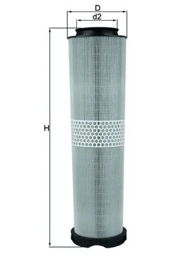 Vzduchový filtr KNECHT LX816/6
