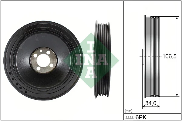 Řemenice, klikový hřídel Schaeffler INA 544015710
