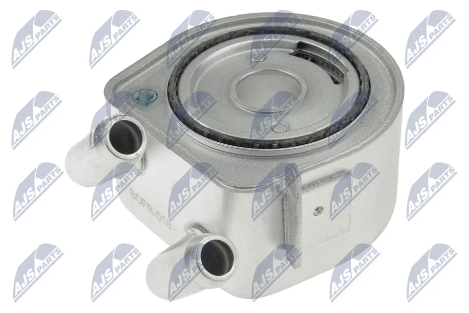 Olejový chladič, motorový olej NTY CCL-FR-018 – OE 1S7E6A642CC