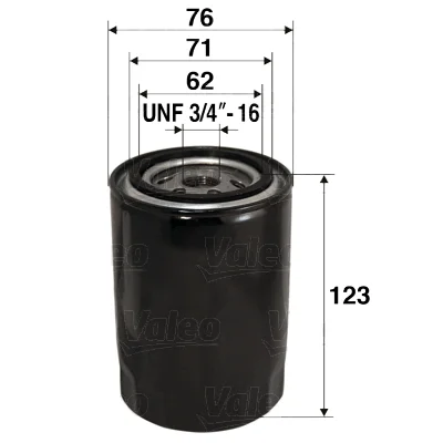 Olejový filtr Starline SFOF0243