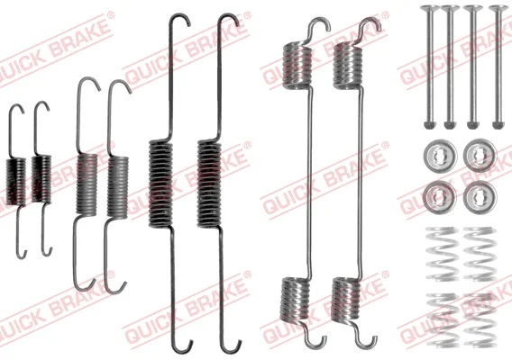 Sada příslušenství, brzdové čelisti QUICK BRAKE 105-0817