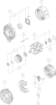 generátor MAHLE MG560