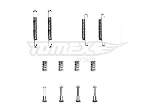 Sada příslušenství, brzdové čelisti Tomex Brakes TX40-02 Sada příslušenství, brzdové čelisti Tomex Brakes TX40-02