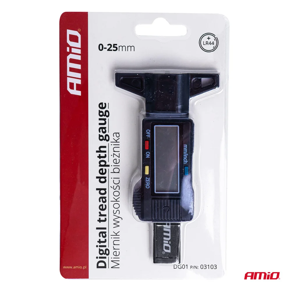 Digitální měřič hloubky dezénu AMiO-03103 - Obrázek 5