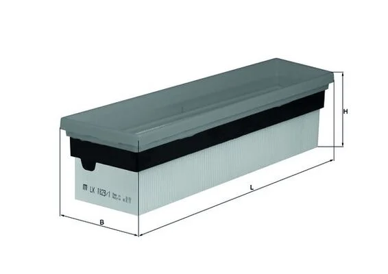 Vzduchový filtr MAHLE LX1823/1 Vzduchový filtr MAHLE LX1823/1