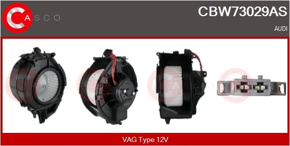 vnitřní ventilátor CASCO CBW73029AS vnitřní ventilátor CASCO CBW73029AS