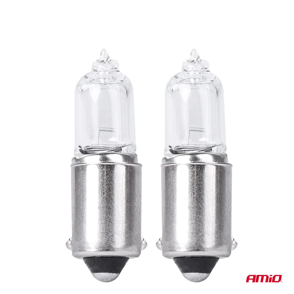 HALOGENOVÉ ŽÁROVKY H10W 12V 10W BAX9S 2S AMIO 03356 - Obrázek 2