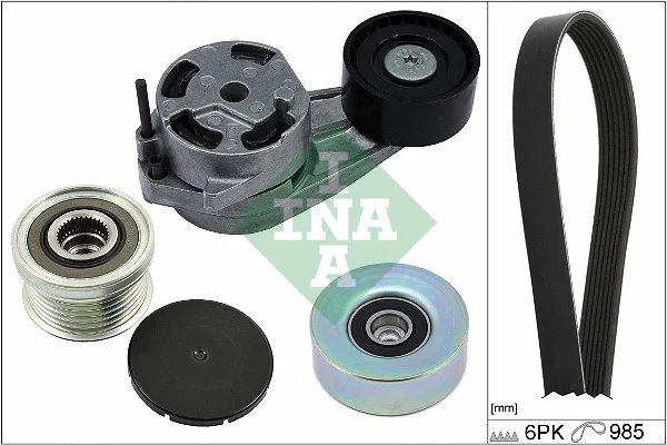 Sada žebrovaných klínových řemenů Schaeffler INA 529048220