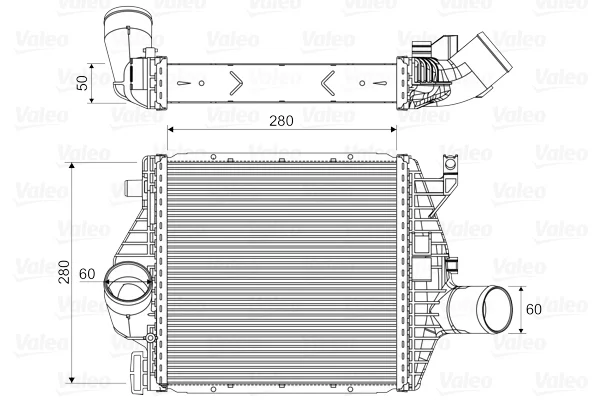 Chladič turba VALEO 818590