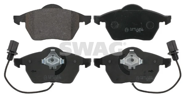 Sada brzdových destiček, kotoučová brzda SWAG 30916447