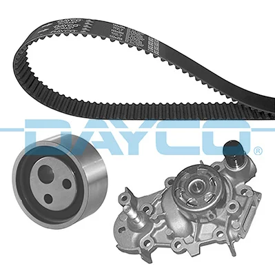 Vodní pumpa + sada ozubeného řemene DAYCO KTBWP1743 – OE 119A03890R Vodní pumpa + sada ozubeného řemene DAYCO KTBWP1743 – OE 119A03890R