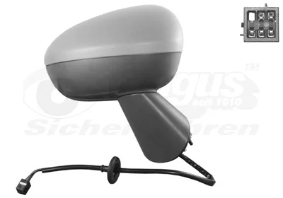 Vnější zpětné zrcátko VAN WEZEL 3860808 Vnější zpětné zrcátko VAN WEZEL 3860808