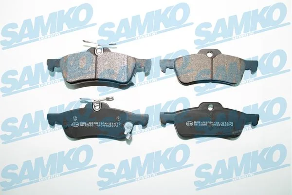 Sada brzdových destiček, kotoučová brzda SAMKO 5SP2076