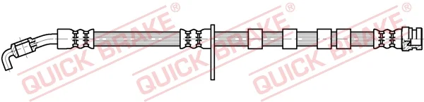 Brzdová hadice QUICK BRAKE 50.873 – OE D65143980 Brzdová hadice QUICK BRAKE 50.873 – OE D65143980