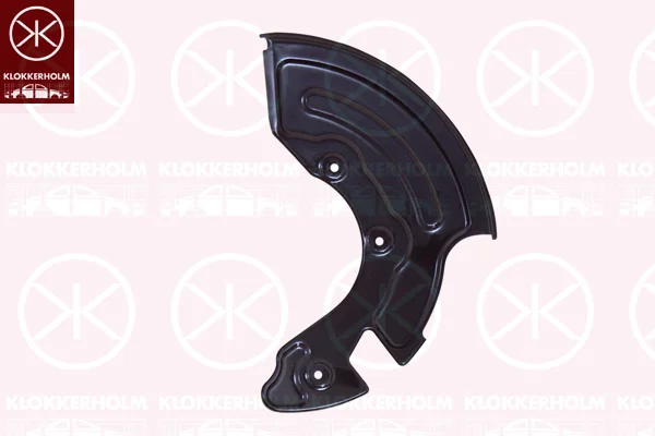 Ochranný plech proti rozstřikování, brzdový kotouč KLOKKERHOLM 0018376