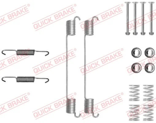 Sada příslušenství, brzdové čelisti QUICK BRAKE 105-0048