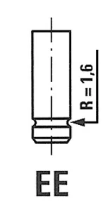 Výfukový ventil FRECCIA R6103/BMNT