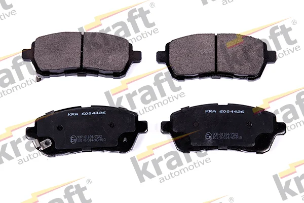Sada brzdových destiček, kotoučová brzda KRAFT AUTOMOTIVE 6004426