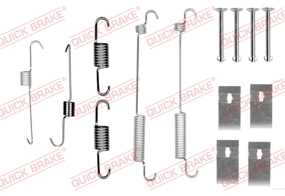 Sada příslušenství, brzdové čelisti QUICK BRAKE 105-0846