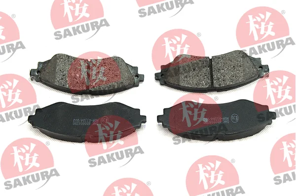 Sada brzdových destiček, kotoučová brzda SAKURA 600-00-8390