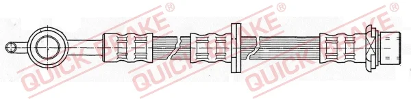 Brzdová hadice QUICK BRAKE 58.966