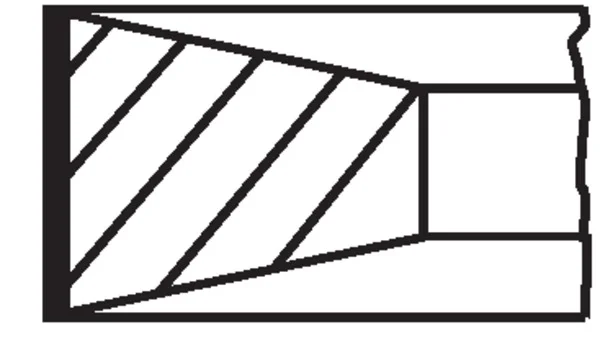Sada pistnich krouzku MAHLE 00996N0