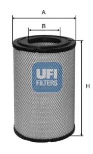 Vzduchový filtr UFI 27.B29.00 Vzduchový filtr UFI 27.B29.00