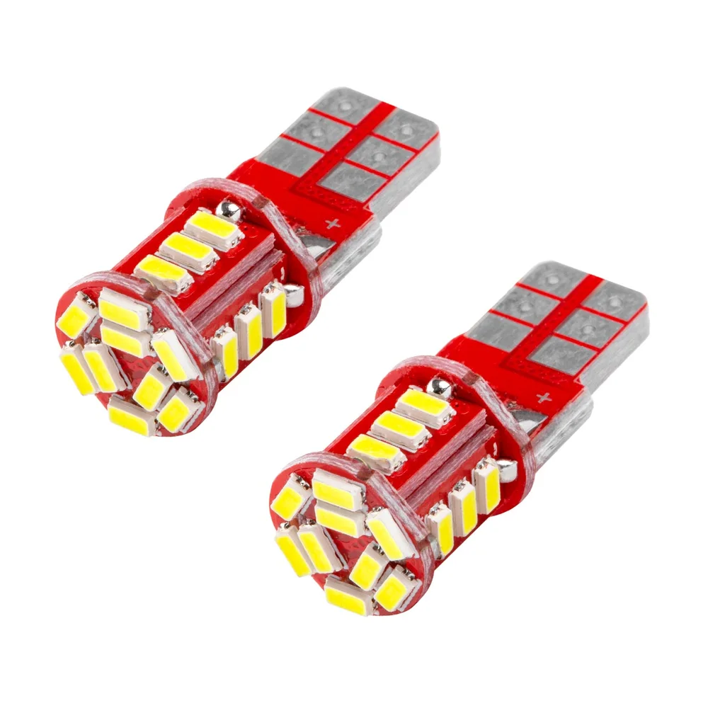 ZAROWKA LED 12V W5W 1W BIALA 21XSMD AMIO 01093 - Obrázek 4